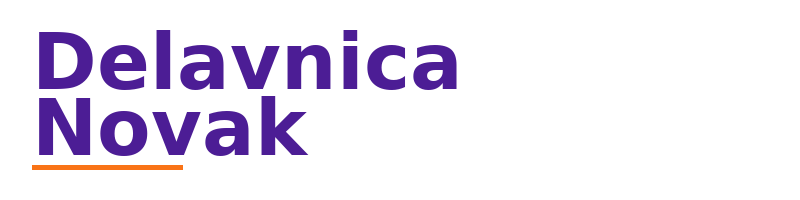 Delavnica Novak logo
